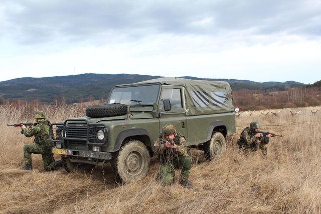 Strakoničtí vojáci se připravují do hotovostních sil NATO 4