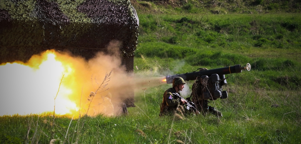 Střelby z protiletadlových raketových kompletů RBS-70 byly hodnoceny dle standardů NATO. 