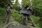 Během cvičení bude využíván protiletadlový raketový komplet RBS-70 (ilustrativní snímek z výcviku).