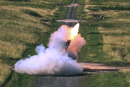Strakonice air defence troops take control of Doupov air space during missile launch practice