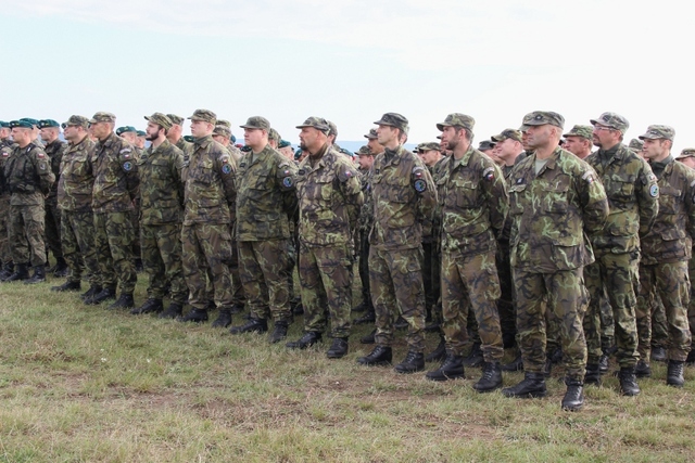 Do cvičení se zapojí 180 příslušníků Armády České republiky. 