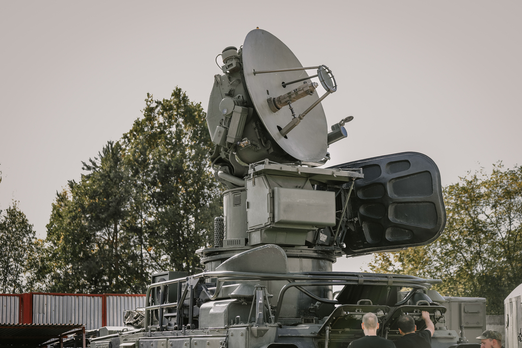 Civilistům byl představen i radiolokátor, který slouží k zachytávání vzdušných cílů. 