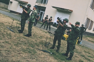 Zachytávali cíle i na trenažéru protiletadlového raketového kompletu S-2M