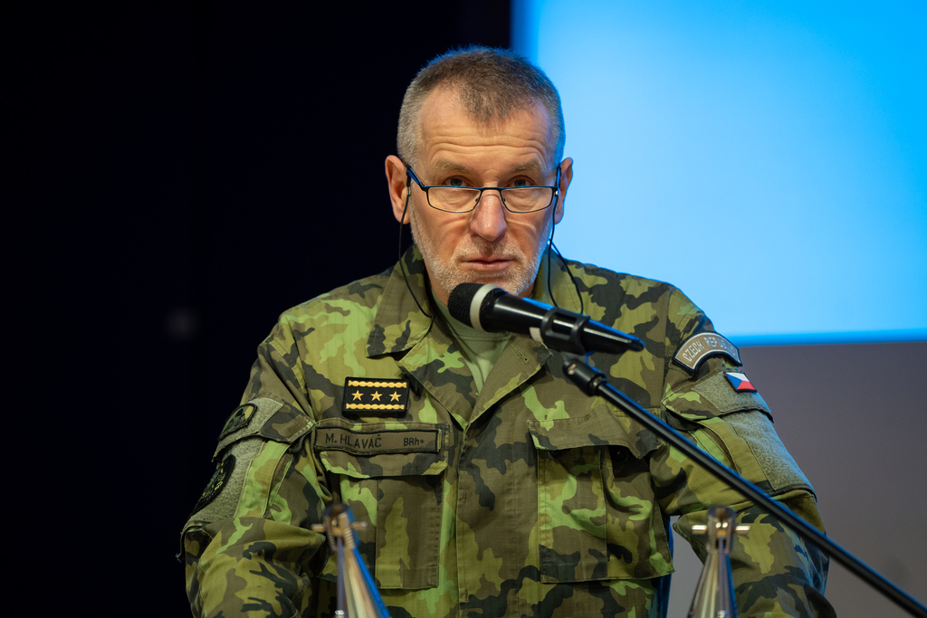 Odborné setkání zahájil první zástupce náčelníka Generálního štábu generálporučík Miroslav Hlaváč