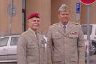 Generál Pavel a generál Bečvář před GŠ