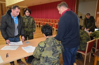 Generálka Šmerdová zavítala na příjem nováčků