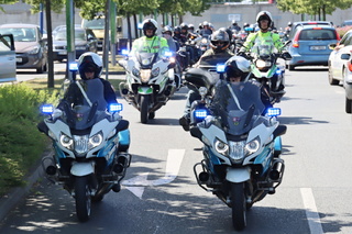 Hradní stráž a jejich silné motocykly