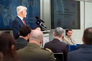 Na konferenci, kterou pořádalo České vysoké učení technické (ČVUT), vystoupili prezident Petr Pavel a náčelník Generálního štábu AČR generálporučík Karel Řehka