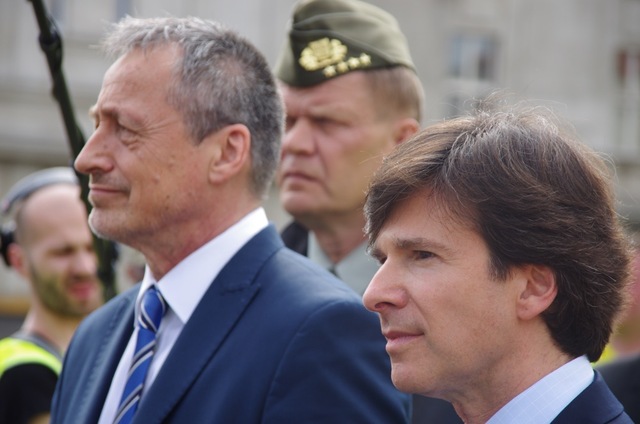 Ministr obrany Martin Stropnický přivítal americké vojáky