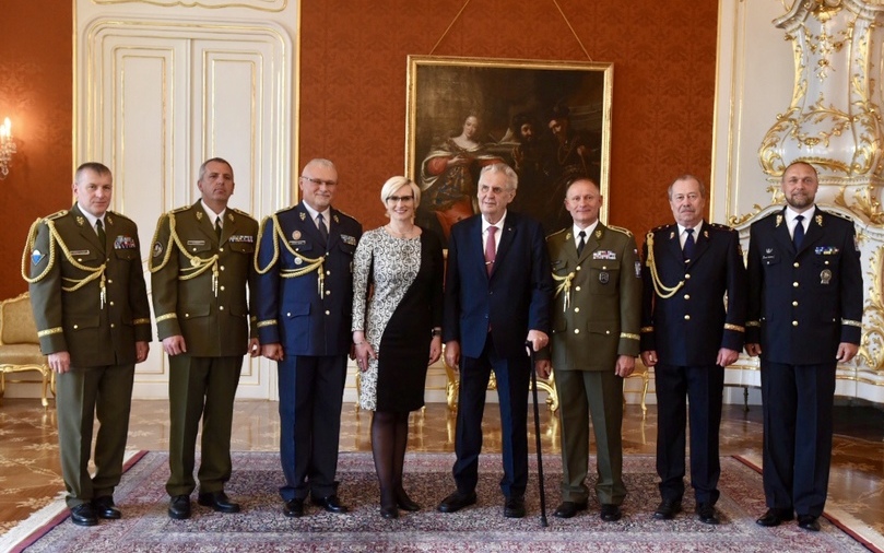 Prezident republiky u příležitosti Dne vítězství jmenoval nové generály