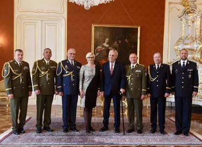 Prezident republiky u příležitosti Dne vítězství jmenoval nové generály