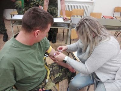 Vojáci se do registru hlásili po návratu z vojenského výcvikového prostoru