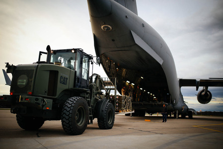 Ammunition delivered to Iraq to assist in the fight against IS