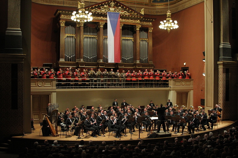 Vystoupení Ústřední hudby AČR