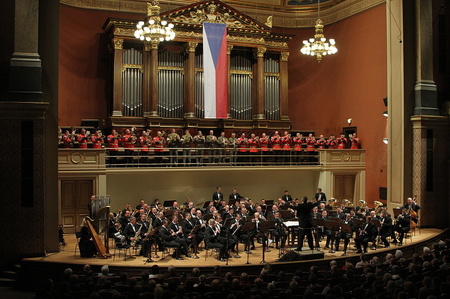 Vystoupení Ústřední hudby AČR