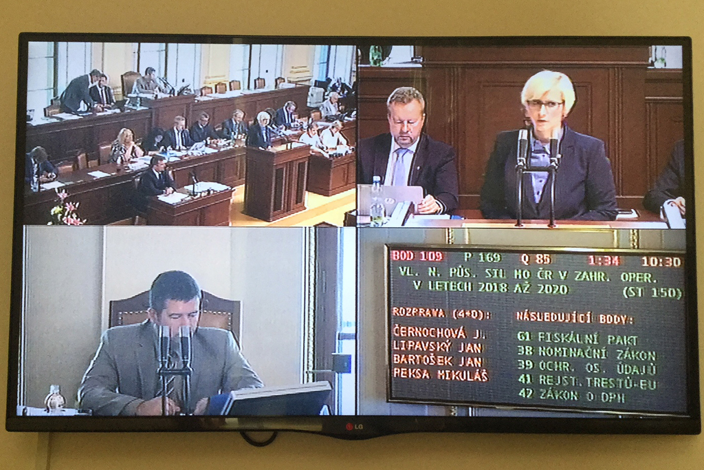 Deployment of Czech soldiers on foreign missions approved by the House of Deputies