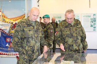 Hosté si prohlédli muzeum chemického vojska 
