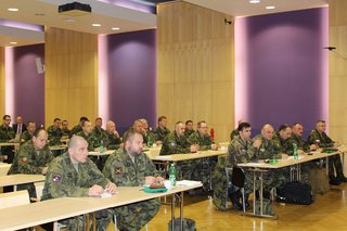 Setkání se uskutečnilo v Konferenčním sále Domu Armády Praha