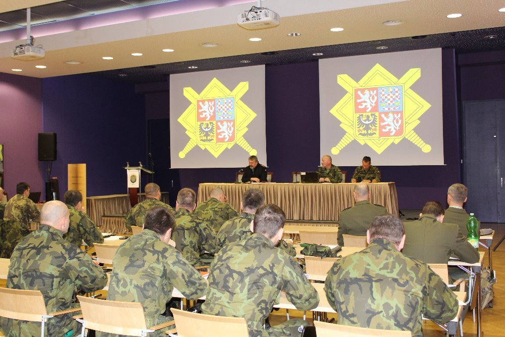 Setkání se uskutečnilo v Konferenčním sále Domu Armády Praha