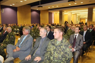 V Domu armády Praha se sešlo několik desítek zaměstnavatelů a aktivních záložníků