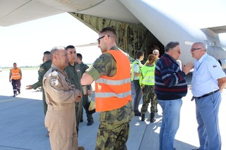 Irácká strana zabezpečila přepravu posledního materiálu a vybavení české jednotky zpět do o České republiky  