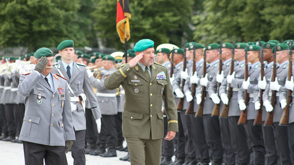 Generál Kopecký jednal se svým protějškem v Německu 