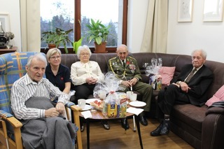Mezi válečnými veterány byl také brigádní generál Václav Kuchyňka