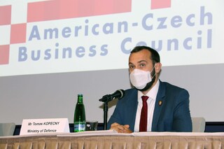 Deputy Minister of Defence for Industrial Cooperation Tomáš Kopečný