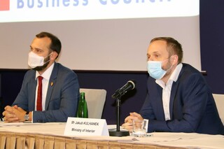 Deputy Minister Jakub Kulhánek represented the Ministry of the Interior at the meeting.