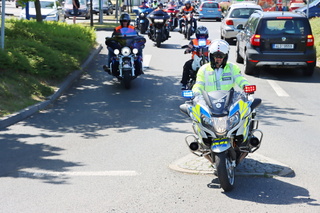 Benefiční jízda motorkářů 