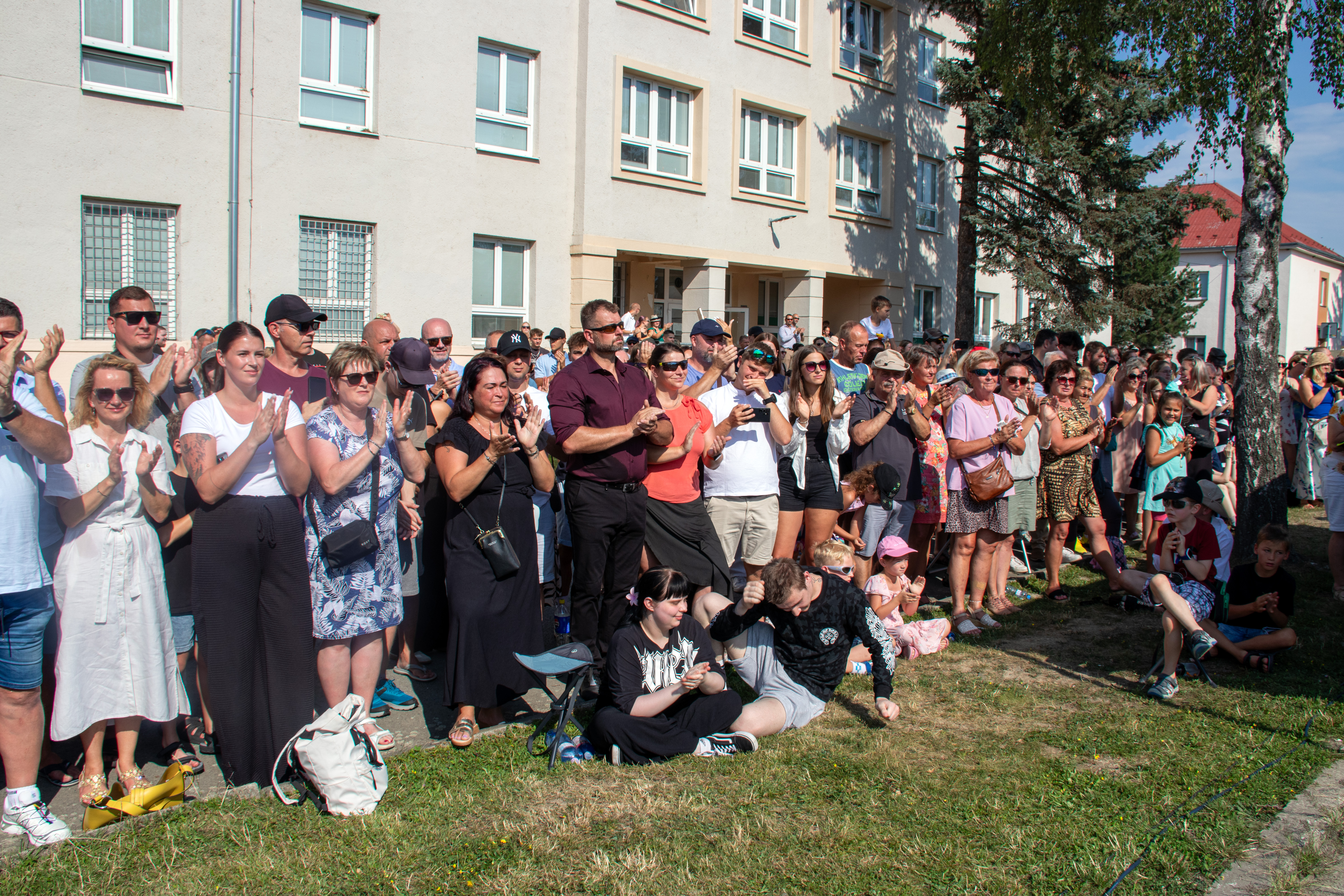 Vojenská přísaha byla velkým zážitkem i pro rodiče studentů