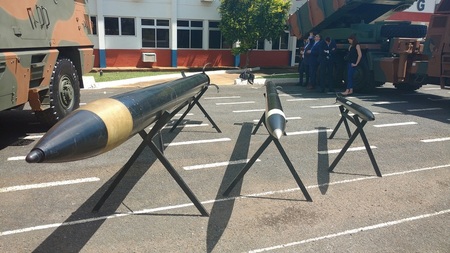Výzbroj 6. raketometného dělostřeleckého oddílu
