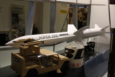 ASPIDE missile used by KUB air-defence system
