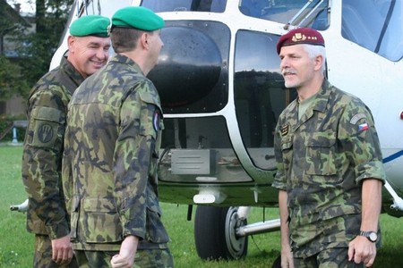 Náčelník generálního štábu na pracovní návštěvě u 7. mechanizované brigády