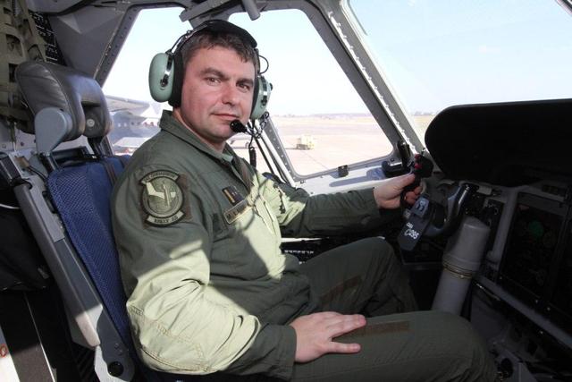 LTC Milan Laniak, the Czech Air Unit Commander