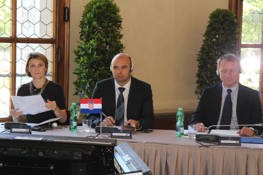 Croatia was represented by the Ambassador to the Czech Republic, Ines Troha, and Petar Mihatov and Drago Kelemen from its Ministry of Defence