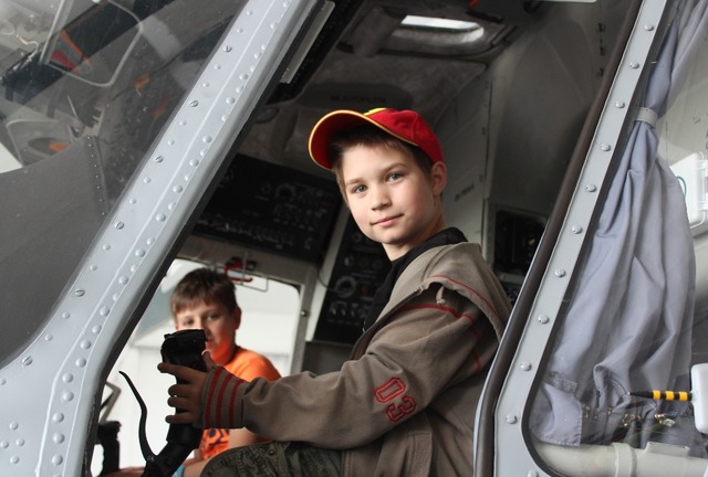 Budoucí pilot vrtulníku