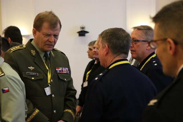 Armádní generál Josef Bečvář na konferenci „Central Europe Chiefs of Defense Conference 2018“