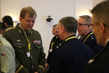 Armádní generál Josef Bečvář na konferenci „Central Europe Chiefs of Defense Conference 2018“