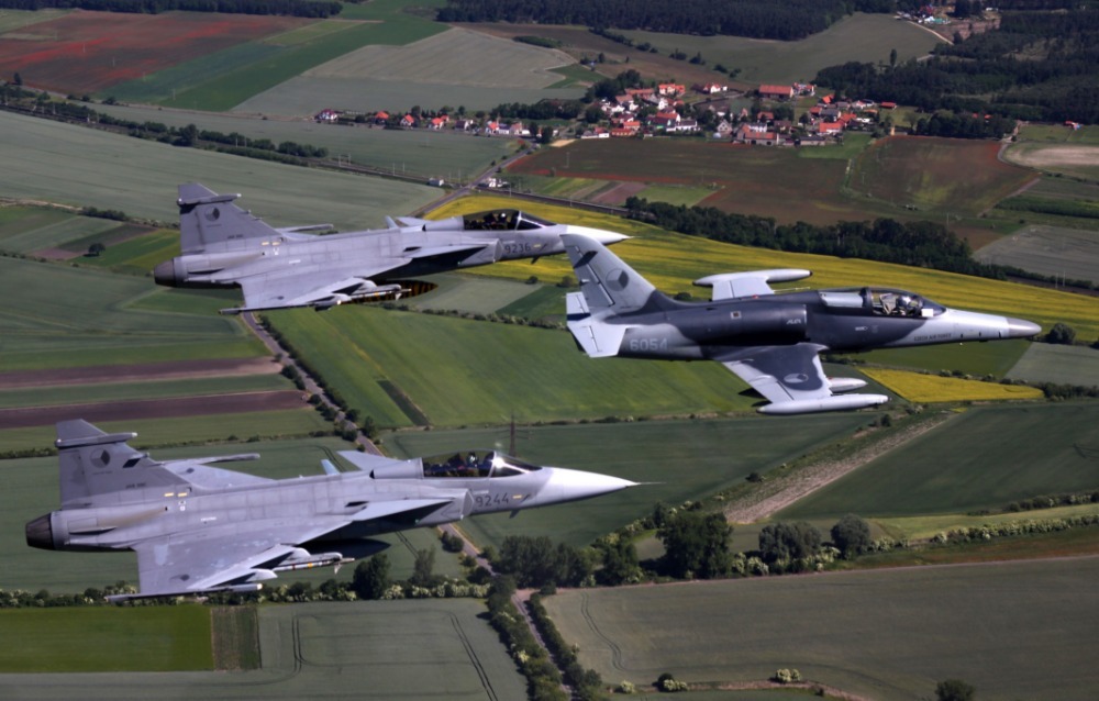 Armáda České republiky se do cvičení zapojí s jedním gripenem a bitevníky L-159
