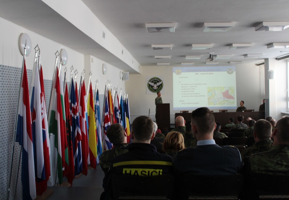 V termínu 13. – 14. února probíhala na 22. základně úvodní plánovací konference ke cvičení Ample Strike 2018
