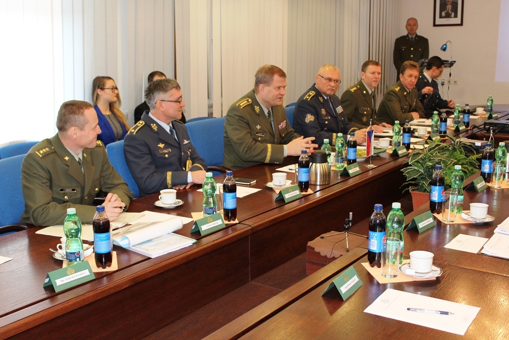 Czech delegation at the General Staff Headquarters