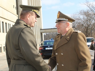 Italian Chief of Defence in co-operation talks in Prague
