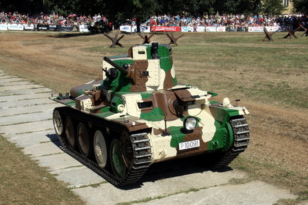 Historical and modern military equipment parade catches the attention of thousands