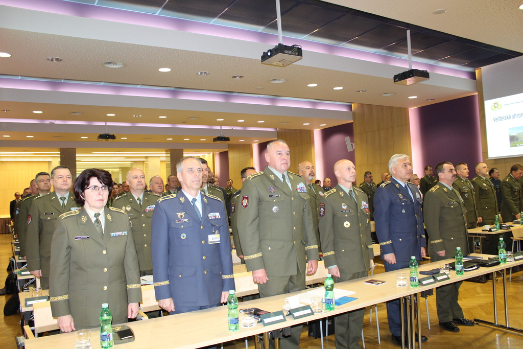 V konferenčním sále Domu armády Praha se uskutečnilo velitelské shromáždění