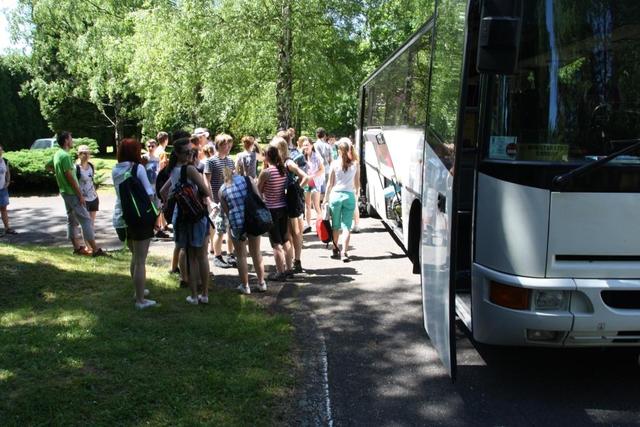 EUROPA SECURA 2014 - příjezd studentů