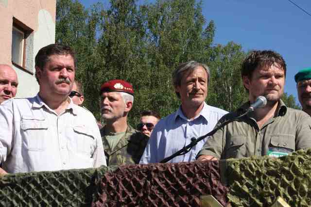 Na akci byl přítomen i ministr obrany Martin Stropnický a náčelník generálního štábu armádní generál Petr Pavel 
