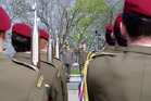 Z ceremoniálu u příležitosti návštěvy náčelníka Generálního štábu Ozbrojených sil Srbské republiky generála Ljubiši Dikoviče v ČR, který se uskutečnil na Vítkově (3)
