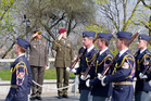 Z ceremoniálu u příležitosti návštěvy náčelníka Generálního štábu Ozbrojených sil Srbské republiky generála Ljubiši Dikoviče v ČR, který se uskutečnil na Vítkově (6)

