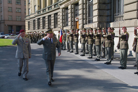 Pracovní návštěva náčelníka Generálního štábu Ozbrojených sil Albánie v České republice